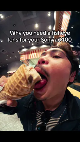 This new lens i got for my Sony camera is way too much fun! The ultrawide fisheye makes everything distorted like the .5 on iphone. Excited to get some food adventures with this and get better at pulling manual focus #dessert #sweets #treatyourself #wafflecone #beer #icecream #sushi #dank #fisheye #sony  #sonyalpha #sonya6400 #photograhy #aesthetic #vintage #retro 