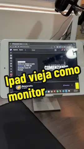 Como usar tu ipad vieja como minitor para tu pc o mac #Tech #mexico #ipad #pc #pcgamer #apple 