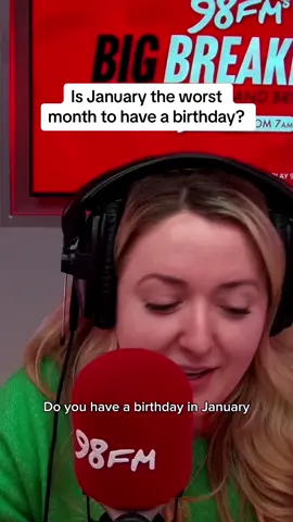 Let us know! If youre born in January, what do you do for your birthday? #janaurybaby #bdays #irish #radio #dryjan #dryjanuary #ireland #dublin 