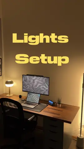 Lights Setup 🛋️ IKEA LAGERGÅNG: A budget-friendly light bar for the monitor. At this price, I believe you won't find a better option. IKEA BLÅSVERK: A stylish desk lamp providing a pleasant ambient light effect without causing eye strain. It's an affordable desk lamp with a cool design. Govee Lyra RGBICWW: The price for this lamp is justified, and what I appreciate the most is the remote controller, allowing you to turn on the lamp, for instance, when you wake up in the morning. Moreover, it can be controlled with Alexa. Would you like a specific video about the Govee Lyra? #desksetup #deskinspiration #lights #govee #ikea #workspace #foryou