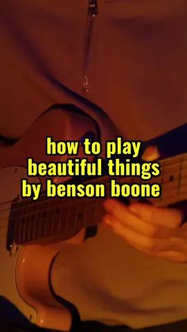 #guitartok #guitar #gitarre #foryoupage #fyp #fypシ #bensonboone #beautifulthings #cover 