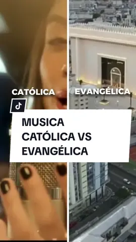 Qual música é a melhor católica ou evangélica? o crente não peida. #cristao #evangelico #catolico #desigrejado #desigrejados #catolicos #palavradedeus #evangelho #biblia #igreja 