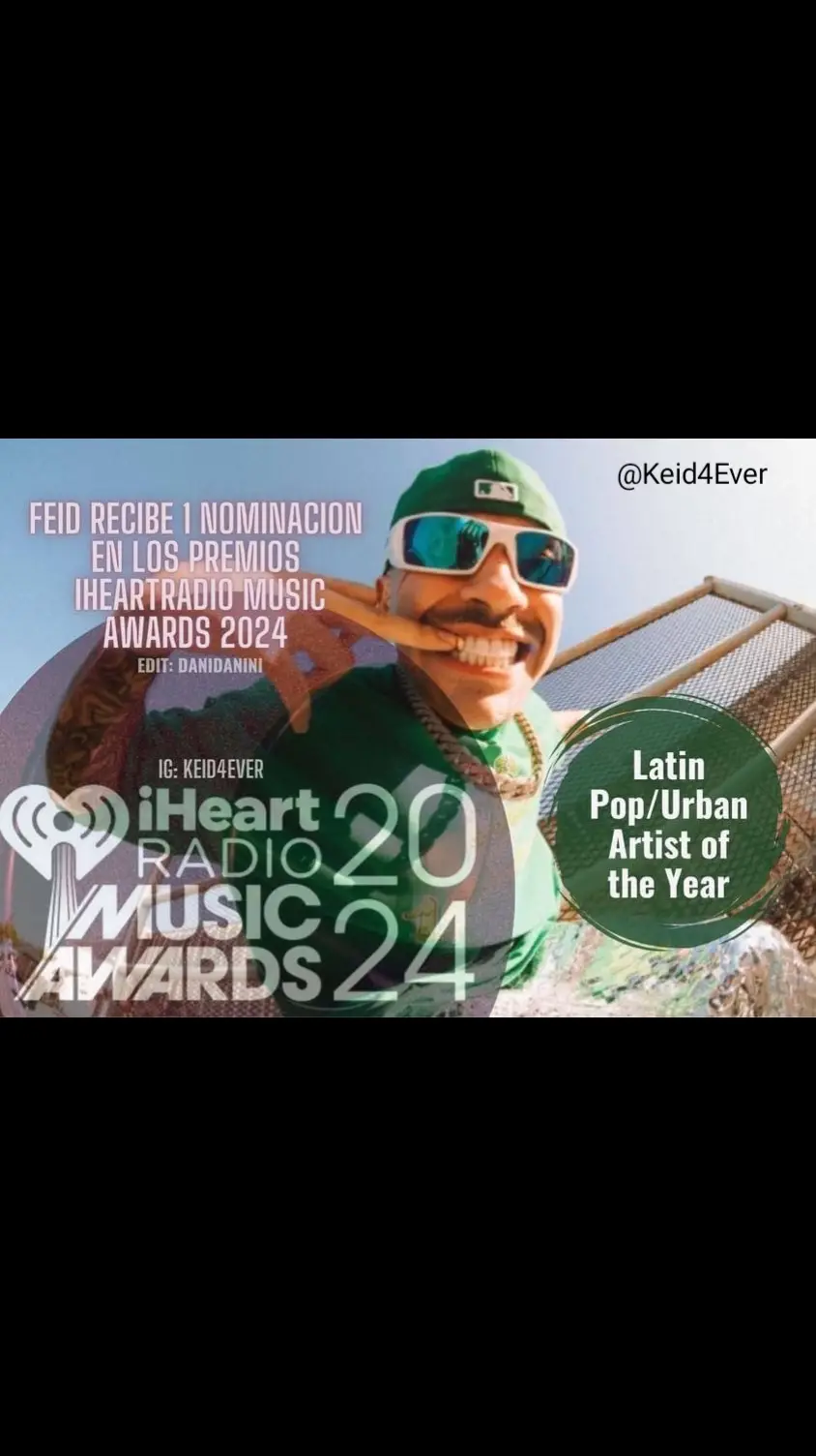 @Feid obtiene una nominación en los iHeartRadio Music Awards VOTE NOW: iHeartRadio.com/Awards