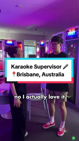 What’s it like working as a karaoke booth supervisor in Brisbane📍🎤 #brisbane #jobs #jobseeker #salarytransparency #pay #retail #hospitality #fyp #viral #interview #streetinterview #karaoke 