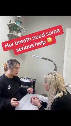 Her breath need some serious help!! I found her this viral oil pulling mouth wash 🙄 #juliesbeautybydesign #teethwhitening #whiteteeth #gurunanda #gurunandawhitening #gurunandaoilpulling #gurunandamouthwash #gurunandawhitening #pregnant #pregnantlife #eyelash #eyelashexstensions #badbreath #viral #foryou #foryoupage #foryourpage #tiktokshop #viraltiktok #viralproducts @Puneet Nanda bridge the gap 