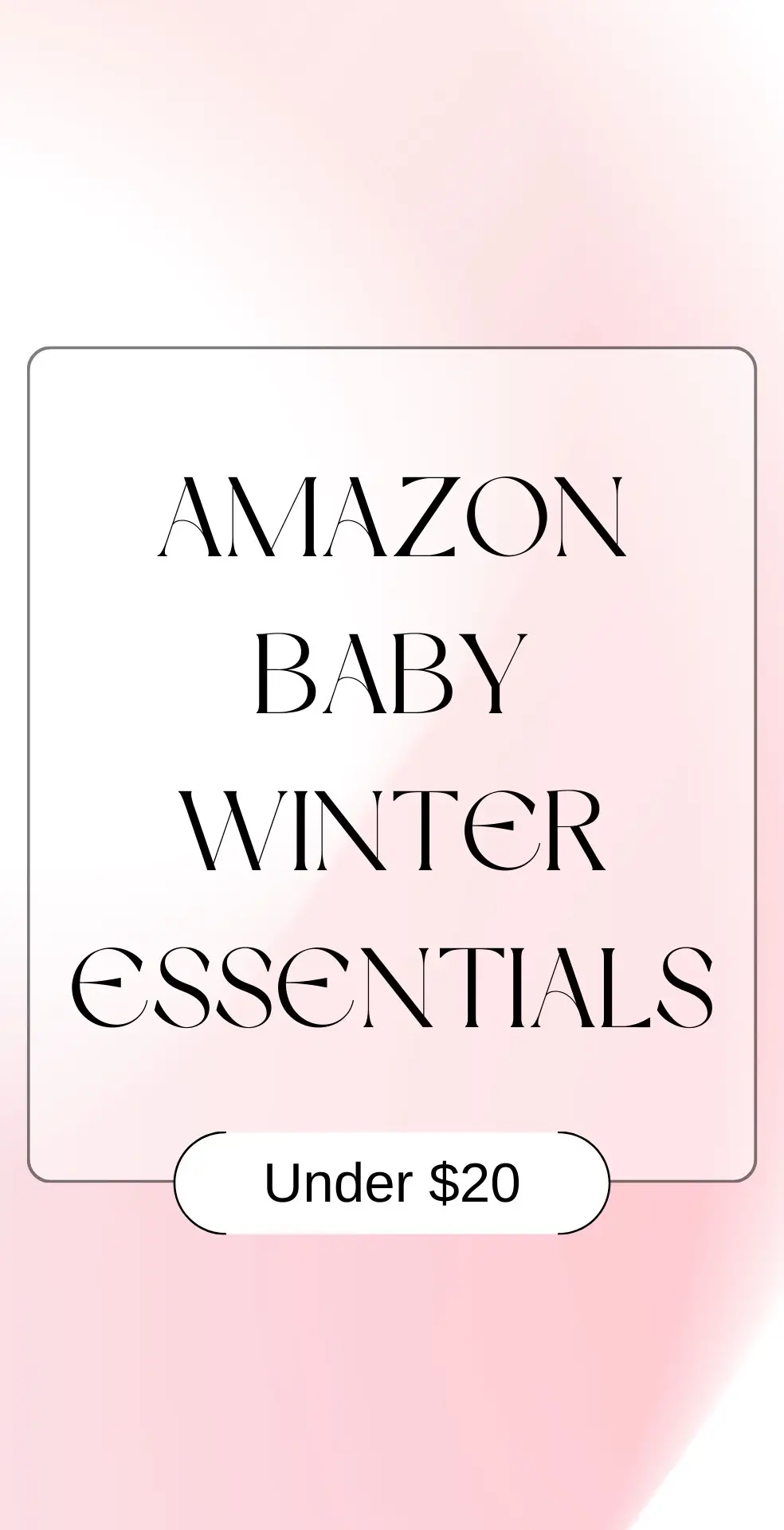 Winter Essentials for babies you can find on Amazon for under $20. Some of these have extra savings! #amazonbaby #amazonbabyfinds #amazonbabymusthaves #babywinterclothes #babywinteressentials 