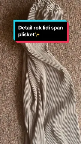 Rok lidi span cuma 40 ribuan 😭 cek keranjang kuning 👇 #skirt #rokplisket #fashionskirt 