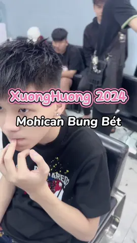Mohican bung xuhuong hè 2024✂️#hảiđăngidoltócphố #hảiđăngtócboyphố #xuhuong #fyp #fypシ 