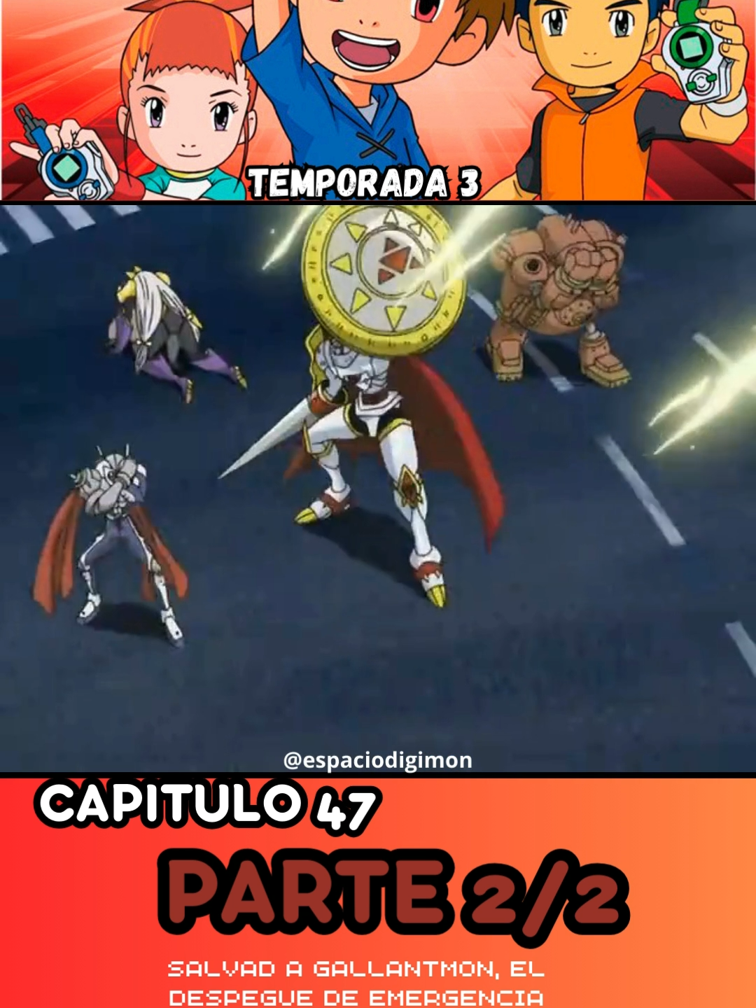 DIGIMON TAMERS temporada 3 capitulo 47 parte 2/2 español españa castellano #digimon #digimontamers #digimonenespañol