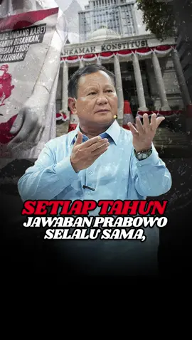 Setiap tahun jawaban Prabowo sama, terlihat tak cocok jadi Pemimpin #prabowo #gibranrakabuming #jokowi #pilpres2024 #pemilu2024 #fyp #trending #jokowi #indonesia 