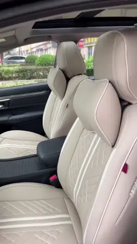 Beige - a lazy choice but still out of the world. Link in bio #car #caraccessories #carinterior #carseatcover #alexcar #trending #viral #usa #fyp