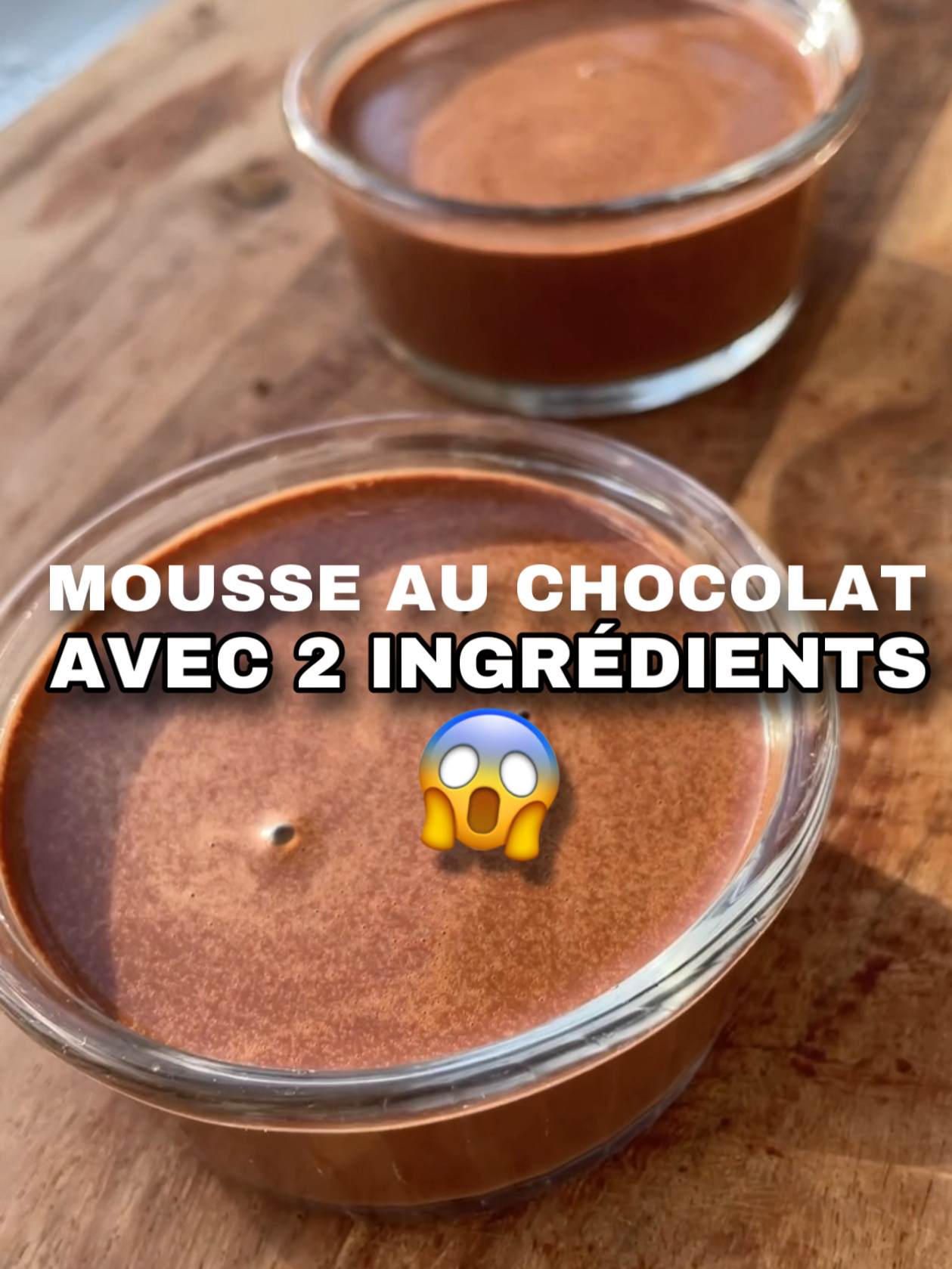 2 ingrédients seulement ! 😱 Une mousse au chocolat trop simple, rapide et yummyyy 🍫😋  Suis la recette et dis-nous en des nouvelles 👇 #carrefour #mousseauchocolat #yummyfood