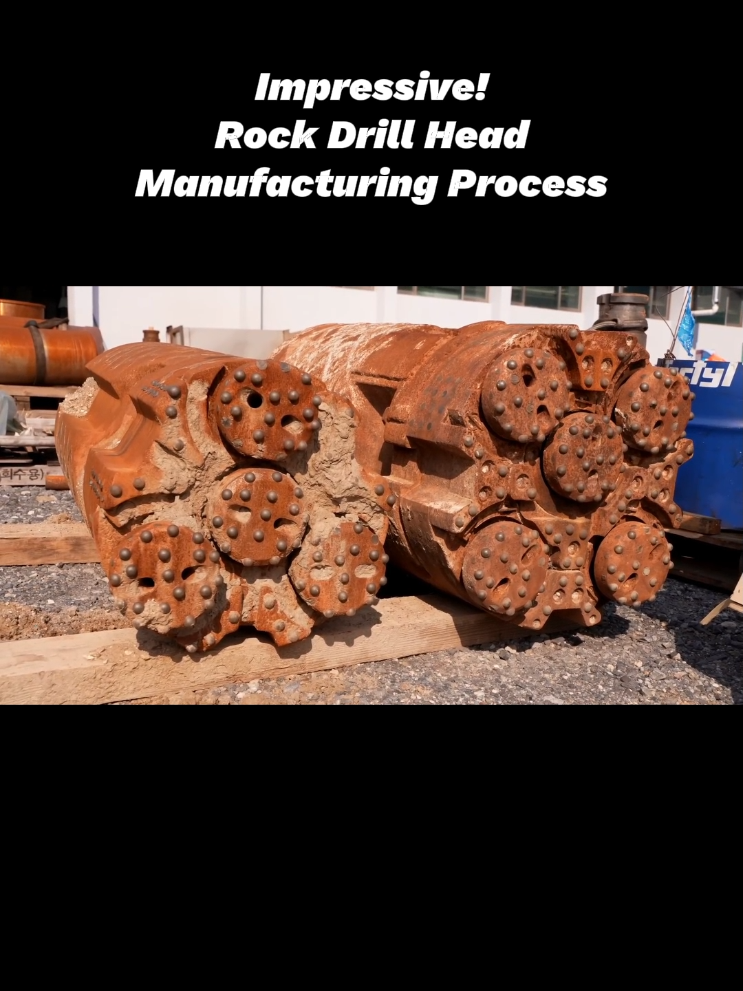 Impressive! Rock Drill Head Manufacturing Process #process #processvideo #making #manufacturing #production #massproduction #factory #factorywork #viral #fyp #fypシ #foryou #foryoupage #foryourpage #trending