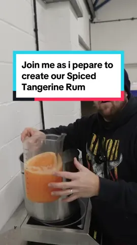 Join me as i prepare to create another delicious batch if our Spiced Tabgerine Rum #cocktails #spirits #englishdistillery #englishrum #englishspirits #distillery #fyp 