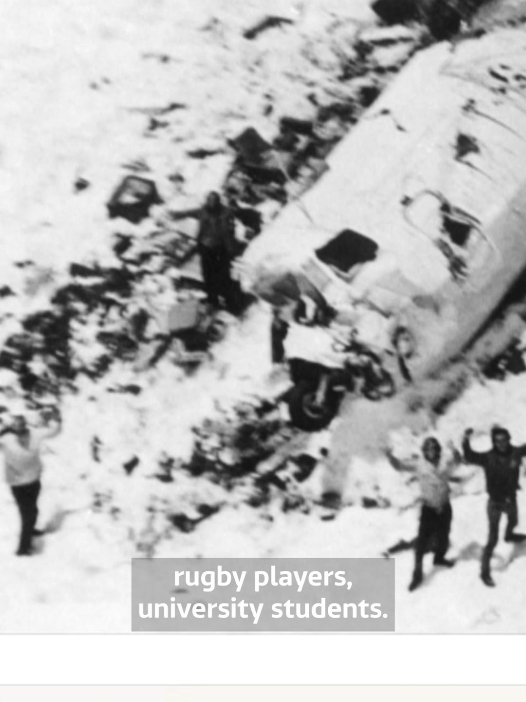 'People would think eating our dead friends was the worst part but the worst part was the avalanche.'  Roberto Canessa talks about his phenomenal story of surviving in the Andes mountains for 72 days alongside his rugby teammates after their plane had crashed. #andesplanecrash #andesplanecrashsurvivors #andesplane #societyofthesnow #goodmorningbritain