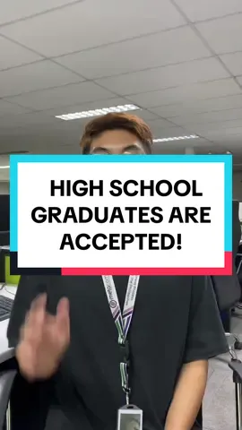 No work experience? No problem! ✅ Grab this opportunity as we are hiring for Call Center Agents. Join us today!😊  #hiring #callcenter #hiringnow #jobseekers #viralvideo #fyp 