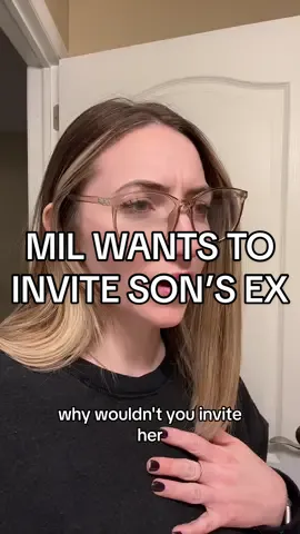 Uhhhh 😳 Soon-to-be mother in law wants to invite her son’s ex to the wedding. This is based on a true story 😳😳😳 #wedding #weddingplanner #bridetobe #weddingplanning #bride #weddingtiktok #weddingtok #weddingday #weddingrehearsal #bridetok #eventplanner #weddingcontentcreator 