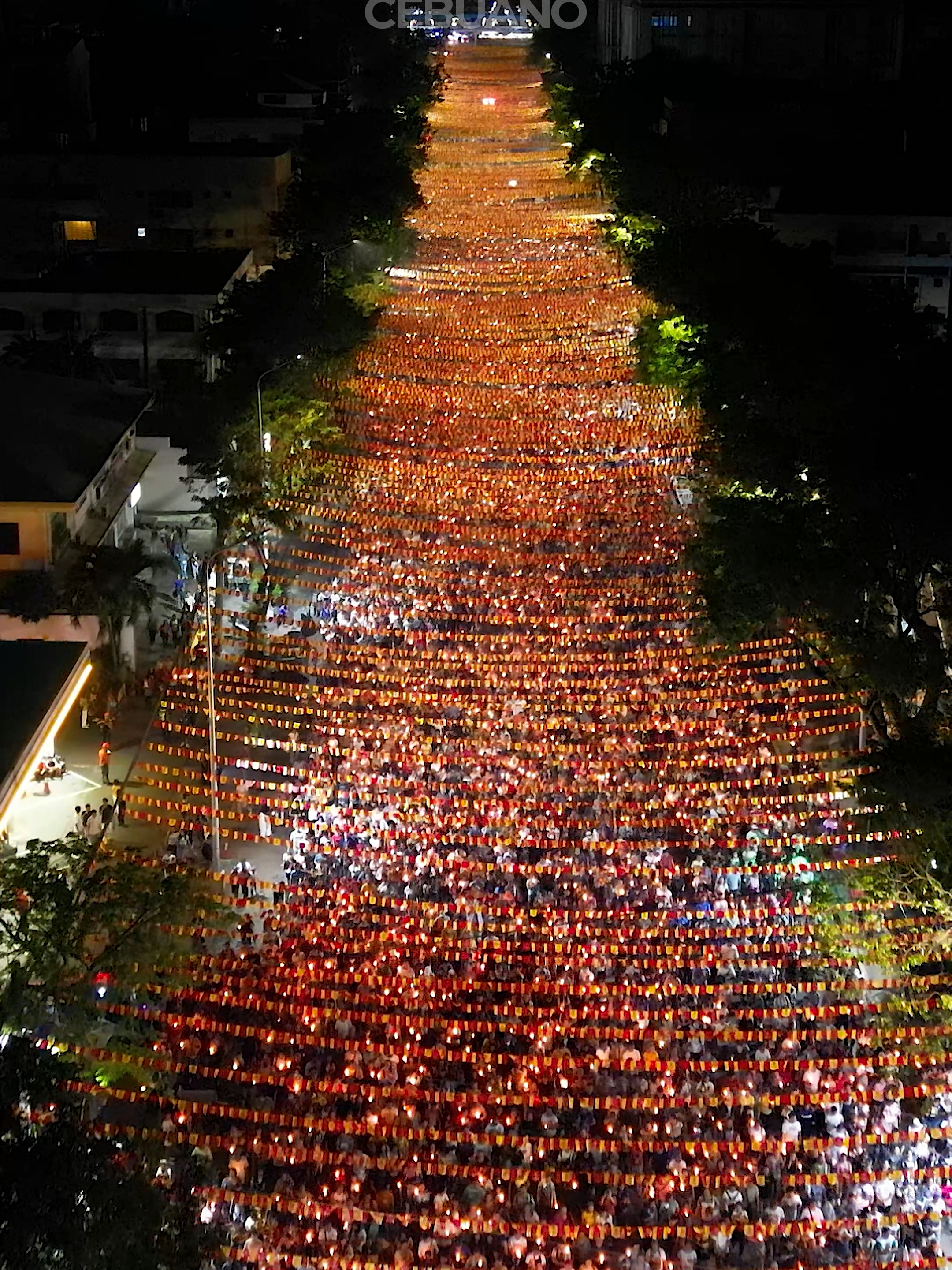 Walk with Mary foot procession with over 200,000 devotees in attendance. #lokalcebuano #sinulog #sinulogfestival2024 #MamaMary