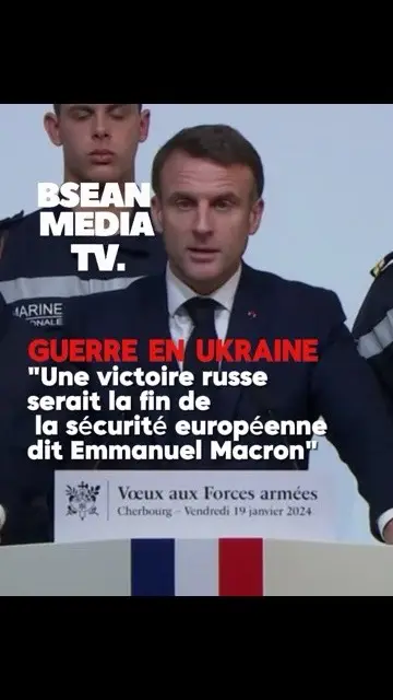 Une victoire russe serait la fin de la sécurité européenne dit Macron #infos #actualités  #guerreukrainerussie #guerreukraine🇺🇦 #guerrerussieukraine2022 #guerrerussieukraine 