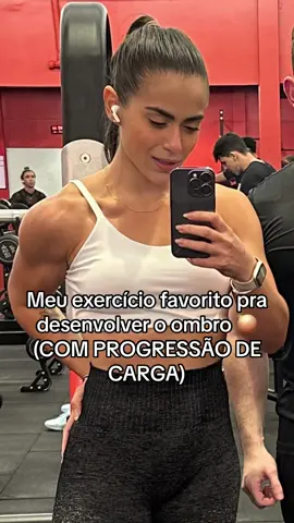 Desenvolvimento foi o exercício que mais desenvolveu o meu ombro e por isso acho que o nome dele não foi escolhido por acaso 😂  #GymTok #FitTok #gymgirl #gymrat #treinofeminino💪🏽✅ #superioresdehoje💪 #superioresfeminino #ombrocebola 