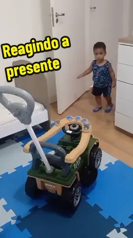 Ganhou um JipJip #jeep #brinquedo #bebedopai #presente #reação 
