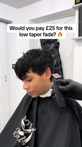 How much would you pay? 🤔 #barber #haircut #lowtaperfade 