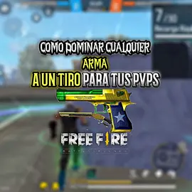 COMO DOMINAR LA DESERT Y M1887 A UN TIRO  Y  PEGAR TODO ROJO #dominar #desert #m1887 #freefire #soyronaldof #consejos 