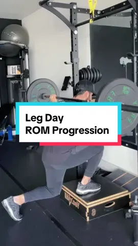 Going a little lighter to get stronger at deeper ranges of motion. Not every workout needs to be about moving weight. Moving better is just as important.  #legdayworkout #fitnesstipsforwomen #strengthtrainingforwomen #fitnesstips 