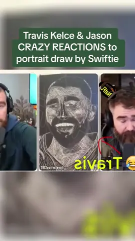 #Travis #Kelce & #Jason #CRAZY #REACTIONS to #portrait #draw by #Swiftie. #todaynews #todayhot #todaydrama #news #newsdrama #dramanews #newshot 