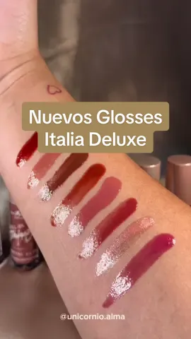 Amo los Glosses de @Italia Deluxe Makeup efecto plumping y colores preciosos #gloss #italiadeluxe #thirstypoutlipgloss #glossfillinthirsty #maquillaje #lipgloss 