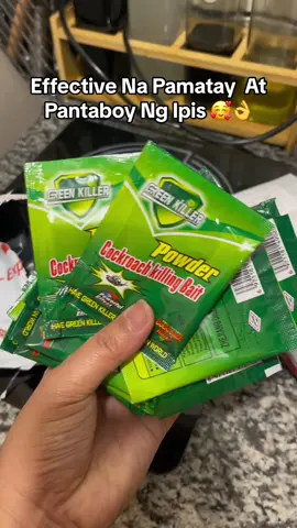 Waahhh mas effective ito pang pamatay ng ipis! Legit ang bilis nila nahilo at namatay!!! 😭😭😭 #cockroach #greenkiller #pamatayipis #cockroachtrap 