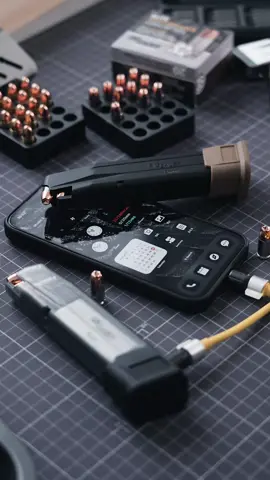 I have to say this charging treasure is so cool.#powerbank #model #guntok #originality #charging #usa_tiktok 