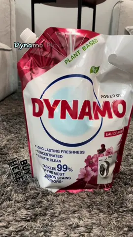 DYNAMO Plant Based Laundry Liquid Detergent Refill 3kg/3.3kg x 2 Packs #createtowin #dynamo #laundrydetergent 
