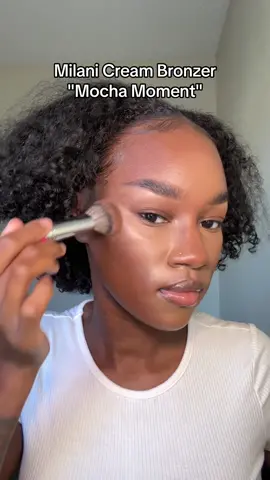 @Milani Cheek Kiss Bronzer, similiar formula to their cream blush. Comes in 4 shades @Ulta Beauty #milanibronzer #creambronzer #affordablebronzers #milanicheekkisscreambronzer #blackgirlmakeup 