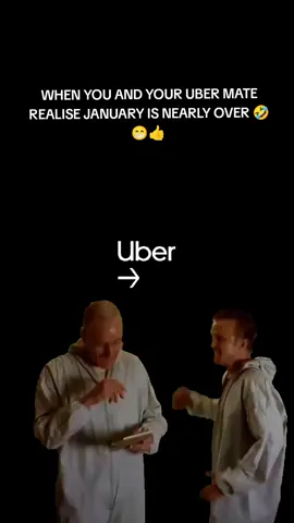 Yes Uber and taxi drivers January is nearly over, we've nearly made it 😁😁💪👍 #uber #uberdrivers #taxi #taxidrivers #chauffeur #airporttransfers #airporttaxi #Meme #MemeCut #CapCut 