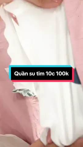 Quần lót su tim 10c chỉ 100k #koishophn #quansutimkhongvien #quansutim #quansutimlanh #quansutimkhongduongmay 