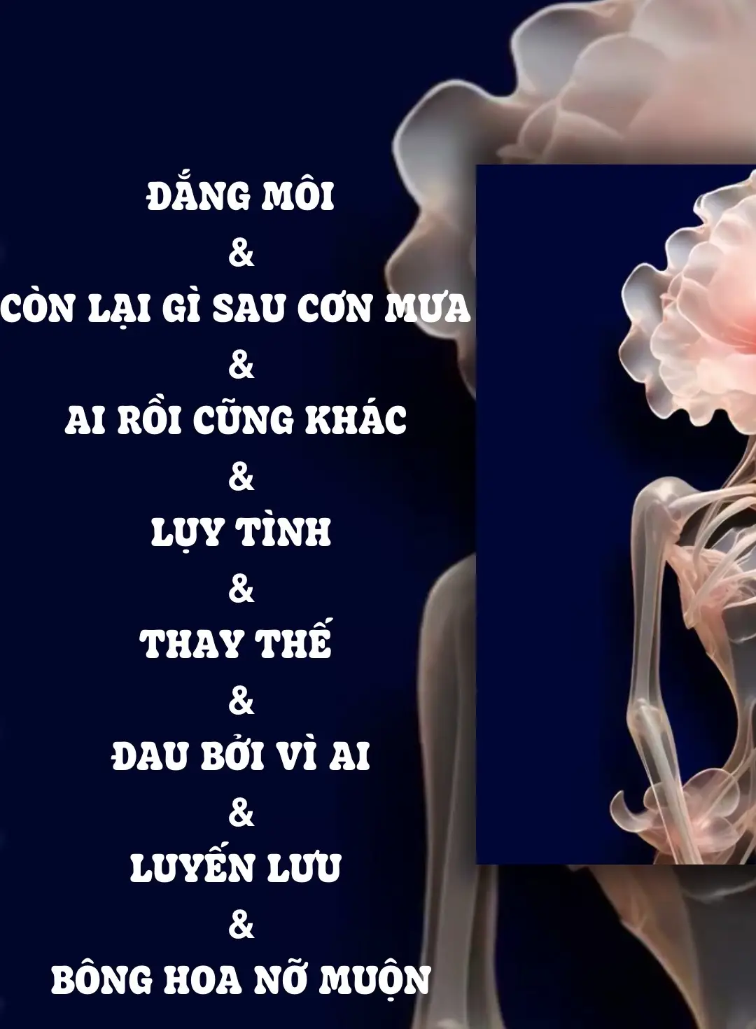 ĐẮNG MÔI & CÒN LẠI GÌ SAU CƠN MƯA  &AI RỒI CŨNG KHÁC &LUỴ TÌNH & THAY THẾ &ĐAU BỞI VÌ AI&LUYẾN LƯU  &BÔNG HOA NỞ MUỘN #music #remix  #lyrics #fly #xh2023 #xuhuong2023  #master2023bytiktok  #anhtuan27081987  #nhachaymoingay 