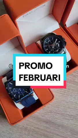 PROMO FEBRUARI 10 JAMTANGAN EVANS JAYDEN GRATISSSSSS!!! CARANYA: 1. CO SALAH SATU JAM DI LIVE 2. BERI ULASAN BINTANG 5 SAAT PAKET SAMPAI KITA TUNGGU 500 ULASAN BINTANG 5 SAMPAI AKHIR FEB DAN KITA AKAN BAGIKAN JAMNYAAAA!!!!!! #giveaway #jamtangangratis #evansjayden #promofebruari 
