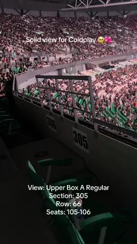 UPPER BOX A REGULAR VIEW 📌 #upperbox #philippinearena
