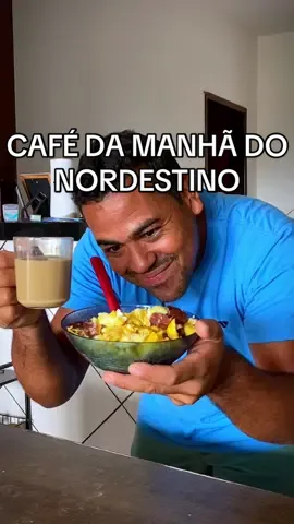 MELHOR CAFÉ DE TODOS OS TEMPOS 😍😋 #cuscuz #comidanordestina #cafedamanha 