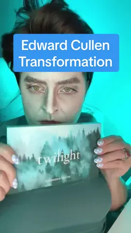 Edward Cullen Makeup transformation! Please ignore the terrible wig situation 😂  #colourpoptwilight #twilightmakeup #edwardcullenmakeup #makeuptransformation   #twilightvampireskin
