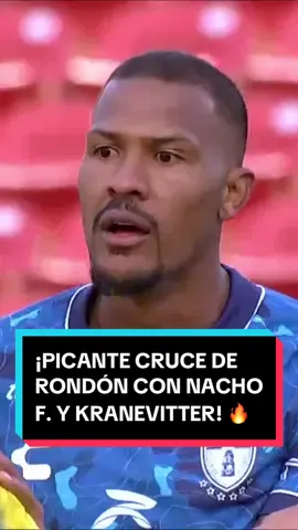 ¡SE PICÓ CON SUS EXCOMPAÑEROS! 💥 #Rondón tuvo un encontronazo con #NachoFernández y #Kranevitter 🔥⚪️🔴 👉 Mirá el amistoso entre el #River y #Pachuca en @Star+ Latinoamérica  #TikTokDeportes #SalomonRondon #CARP #RiverPlate #Fútbol