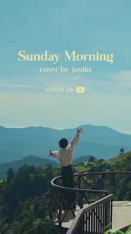 All worries disappear with a good view. On a Sunday morning, I peak you. Go Pikachu jk hahaha #justin #justinsundaymorning