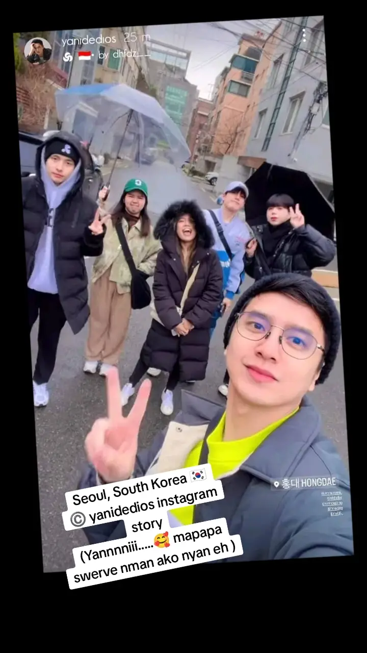 Seoul, South Korea 🇰🇷 ©️ yanidedios instagram story (Yannnniii.....🥰 mapapa swerve nman ako nyan eh ) #sb19official #SB19 #sb19xatin #1zentertainment  like 👍 and follow for more 💙