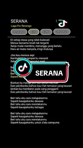 Membalas @kanggacor546 SERANA #mentahanliriklagu #seranaforrevenge #serana #masukberandafyp #FYP21 #fypシ゚viral #vidiolirik #fullirik