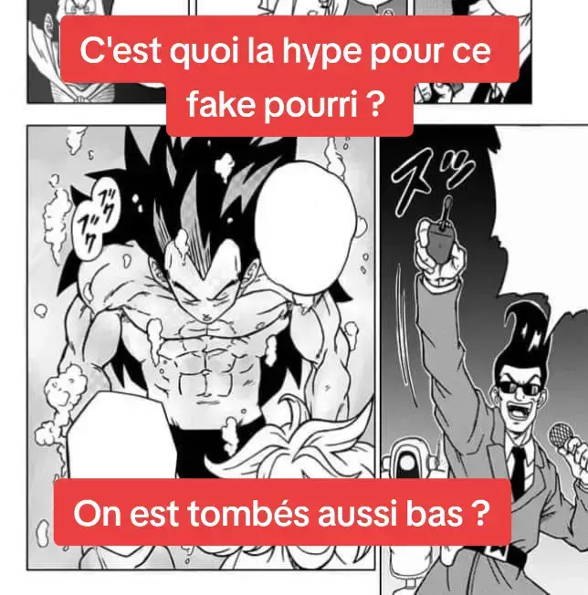 C'est pourri #dragonball #dragonballsuper #dbs #goku #vegeta #dbz #manga #anime 