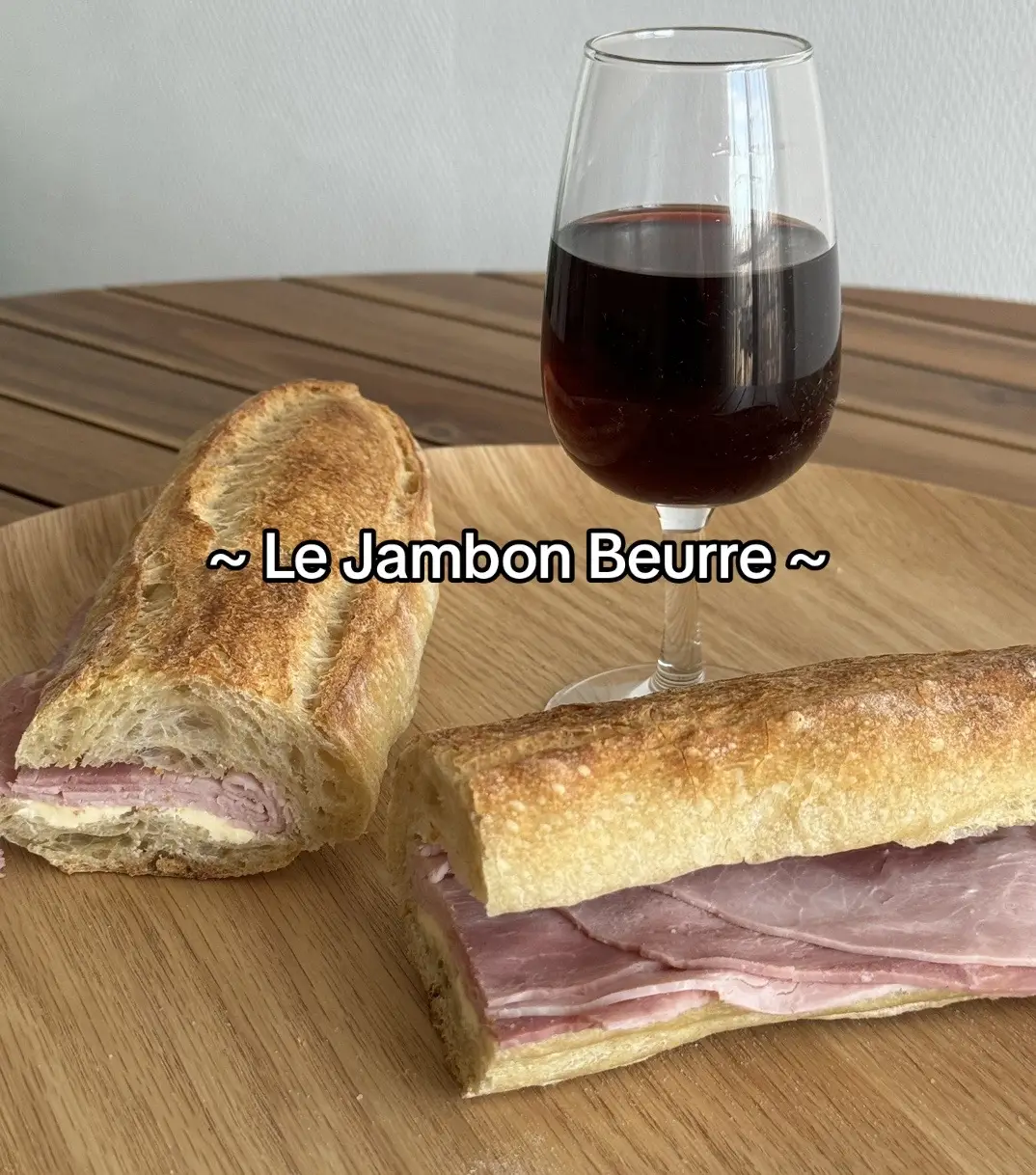 Le Jambon Beurre🥖 Facile, rapide et super bon !