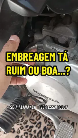 Como saber se a embreagem tá boa ou ruim? #titan160 #honda #motos #dicas #facavocemesmo 