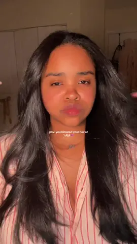 sorry mom for the noise 😅🎀 @Revlon Hair Tools @babylissprousa #hairtok #hair #hairblowout #blowout #straightenmyhairwithme #flatiron #revlonhairdryerbrush #hairday 