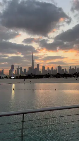 Magical Sunrise from #dubai 🌅 #دبي #wheretovisit #اماكن_دبي #sunrise 